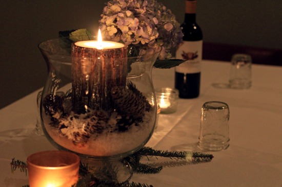 new years dinner tablescape